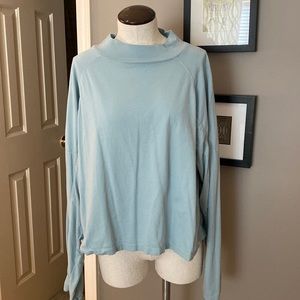 Free People Cropped L/S Tee Sz. S